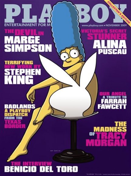 Playboy Marge Simpson