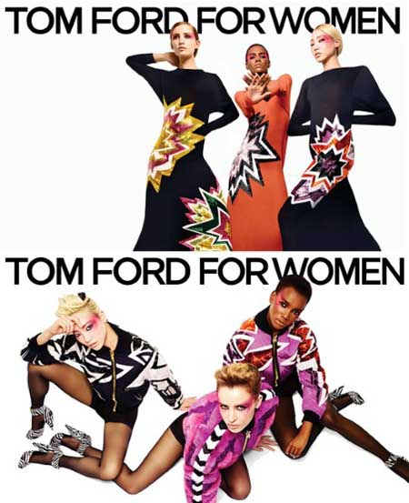 Tom Ford / Herbst 2013: Schlauchkleider und Jacken