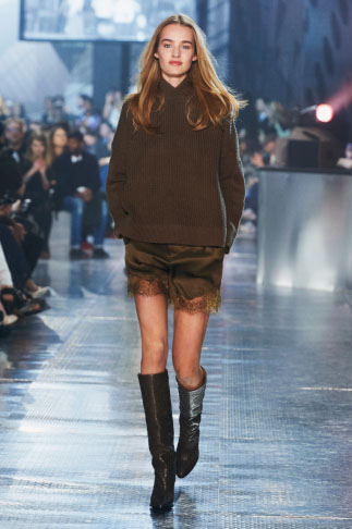 H&M Herbst 2014: schokobraunes Outfit in kurz HM_Autumn_2014_3