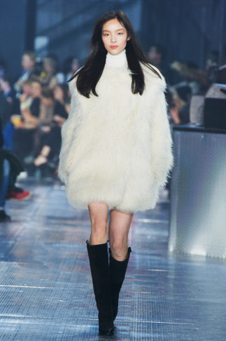 H&M Herbst 2014: weißer Kunstpelz HM_Autumn_2014_4