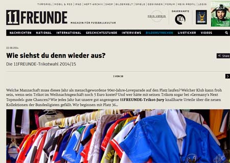 Die modischen Seiten des Fußballs