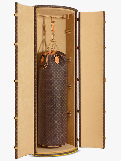 Louis Vuitton: Boxsack / Punching Bag von Karl Lagerfeld Louis_Vuitton_Lagerfield_punching_bag